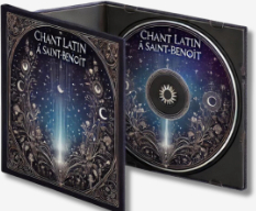 Jaquette du CD Chant Latin à Saint-Benoît